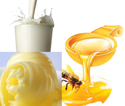 Tắm trắng tại nhà bằng sữa tươi và mật ong