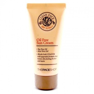 kem chống nắng Oil Free – Clean Face Oil Free Sun Cream